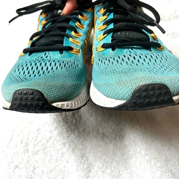 Nike Zoom Pegasus 32 Blue Orange Sneakers women size 7 - Picture 6 of 11